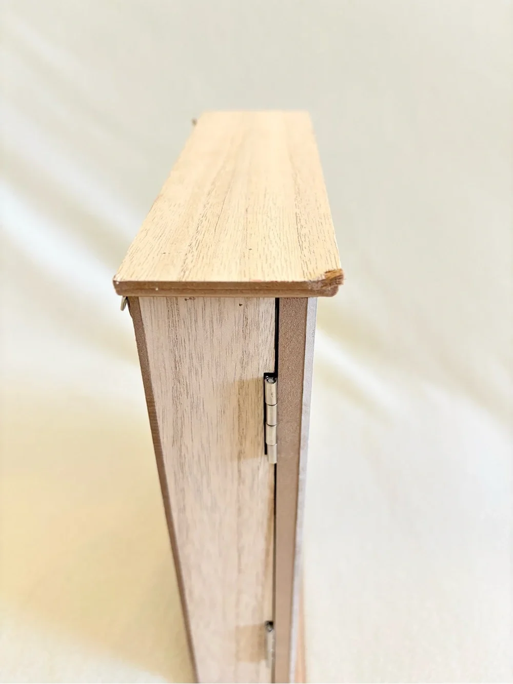 Wooden Bird Key Cabinet Wall Mount 6 Hook Rustic Farmhouse Decor